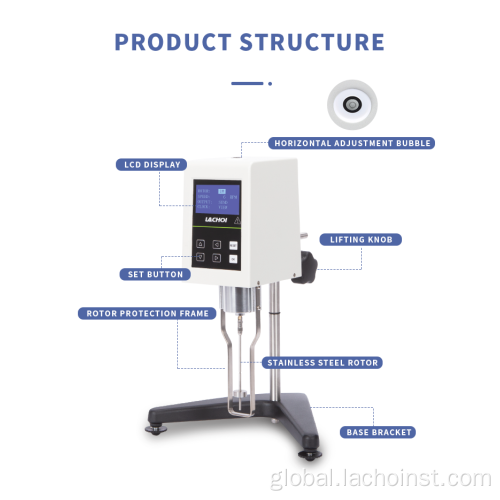 Lcd Display Viscometer ndj-5s ndj-8s digital LCD display portable viscometer Factory